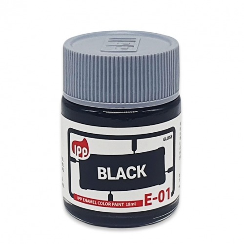IPPE-01 Enamel Black Gloss 18 ml