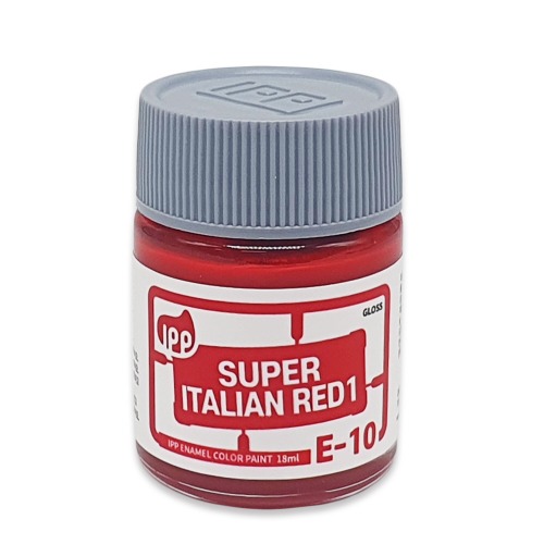 IPPE-10 Enamel Super Italian Red 1 Glossy 18 ml
